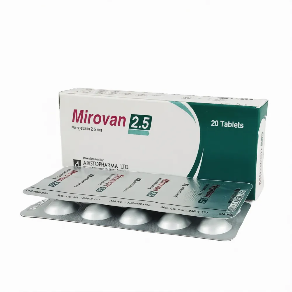 Mirovan 2.5 Tablet - Buy Online in Bangladesh | ePharma
