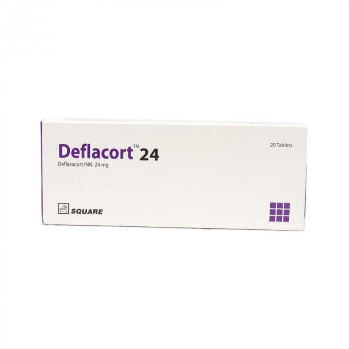 Deflacort 24mg Tablet 1 Strip