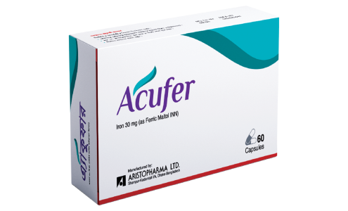 Acufer 30mg Capsule 1 Strip - Buy Online in Bangladesh | ePharma