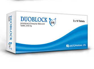 Duoblock 5mg+40mg  Tablet 1 Strip