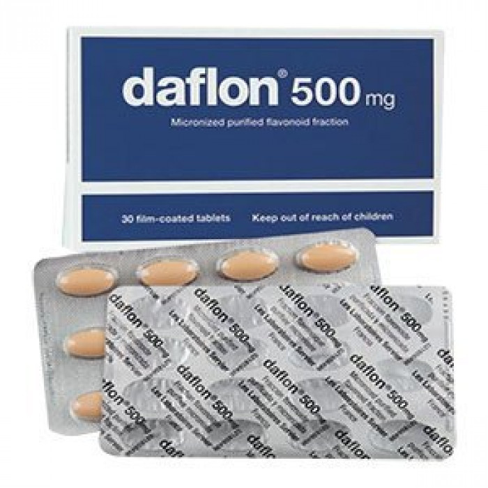 Daflon 500mg 60 Coated Tablets