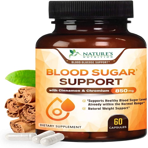 Blood Sugar Support Extra Strength Glucose Metabolism Supplement, 20 ... - Glucose Metabolism Supplements