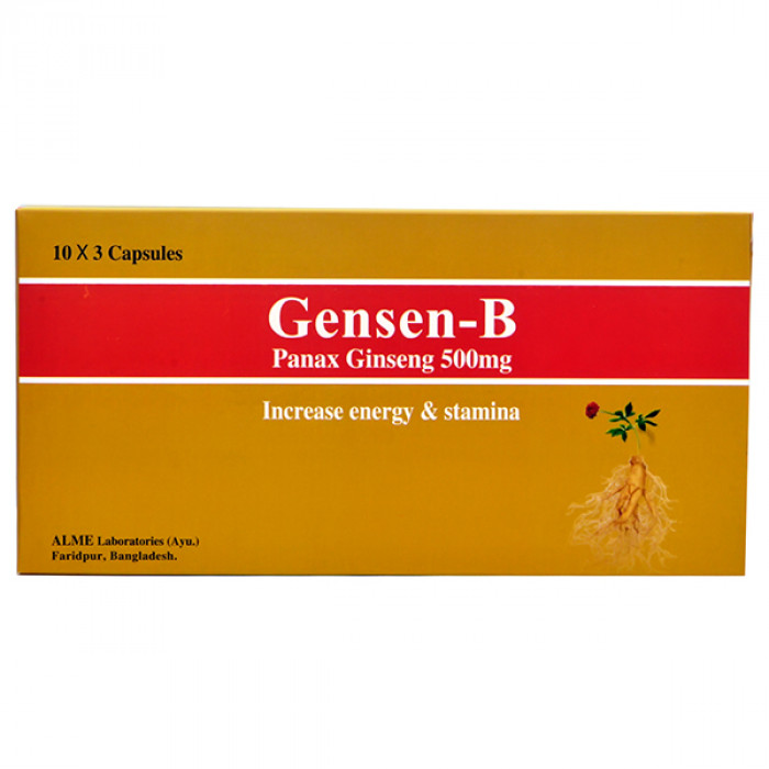 Gensen-B 500mg 30Pcs