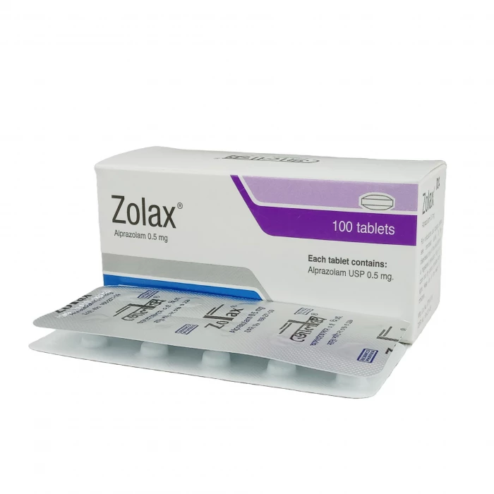 Zolax 0.5mg Tablet 10pcs