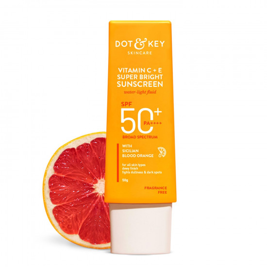 Dot & Key Vitamin C+E Super Bright Sunscreen SPF 50+ PA ++++ 80g