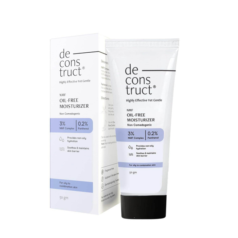 Deconstruct Oil-Free Moisturizer for Oily Skin 3% NMF Complex + 0.2% Panthenol 50g - Buy Online in Bangladesh | ePharma