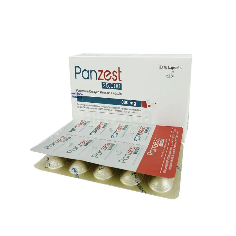 Panzest 25000 10 Pcs - Buy Online in Bangladesh | ePharma