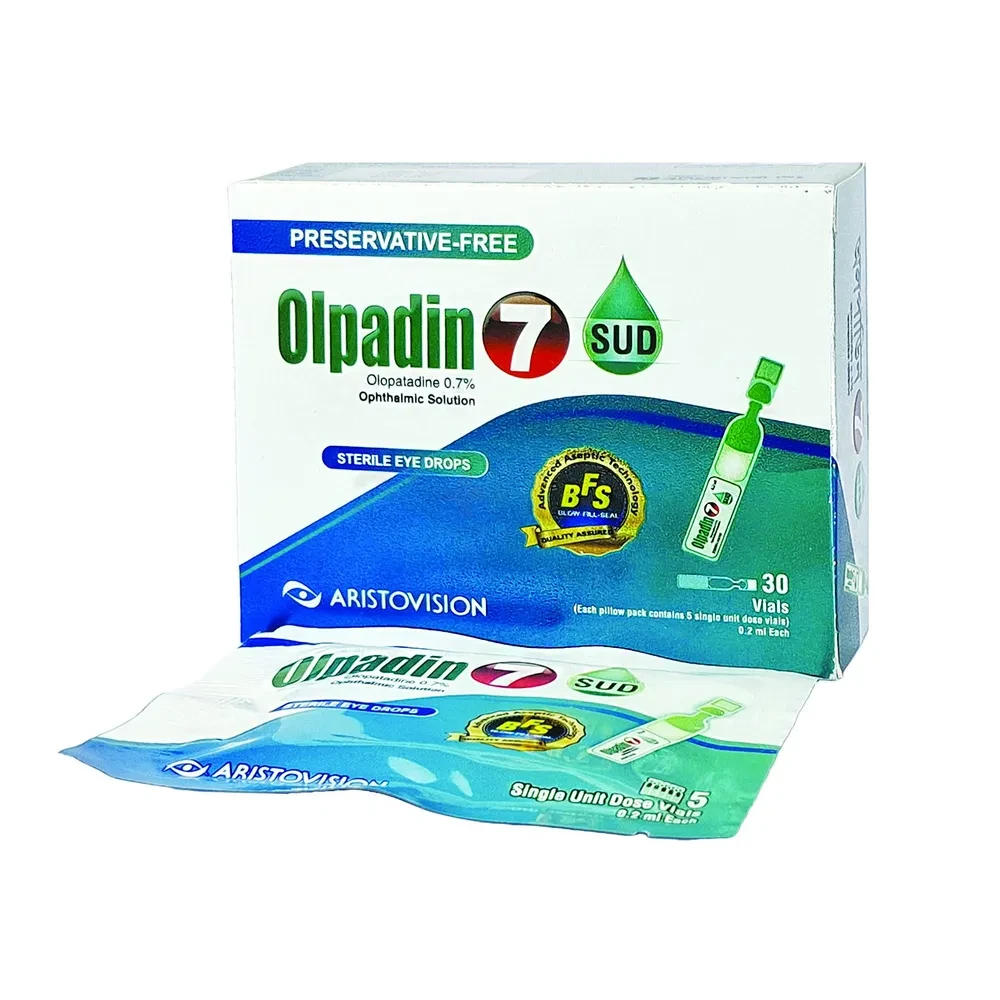Olpadin 7 SUD 0.7% Ophthalmic Solution 1 Strip - Buy Online in Bangladesh | ePharma