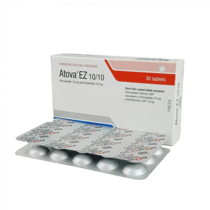 Atova EZ 10/10mg Tablet 1 Strip