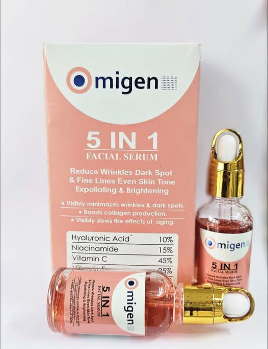 Omigen 5 In 1 Facial Serum 30ml - Buy Online in Bangladesh | ePharma