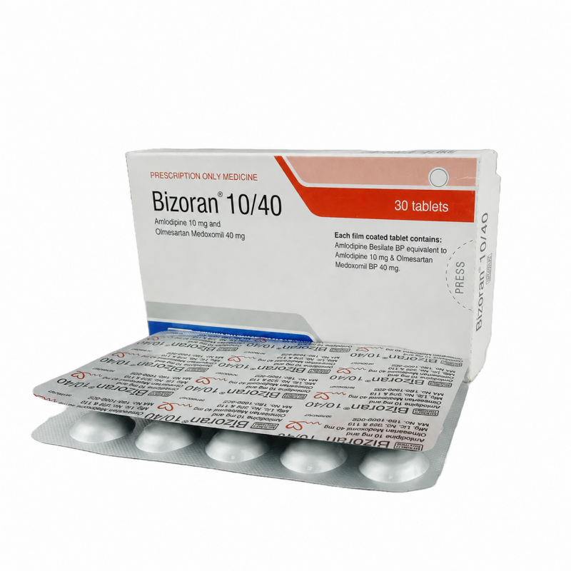 Bizoran 10/40mg 15pcs - Buy Online in Bangladesh | ePharma