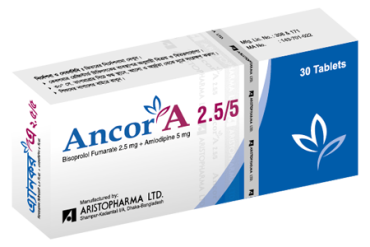 Ancor A 2.5/5mg Tablet 1 Strip