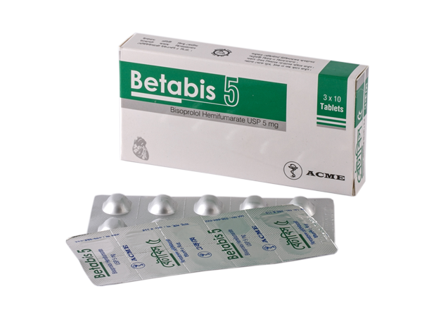 Betabis 5mg Tablet 1 Strip - Buy Online in Bangladesh | ePharma