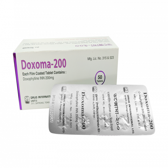 Doxoma 200 Tablet 1 Strip - Buy Online in Bangladesh | ePharma