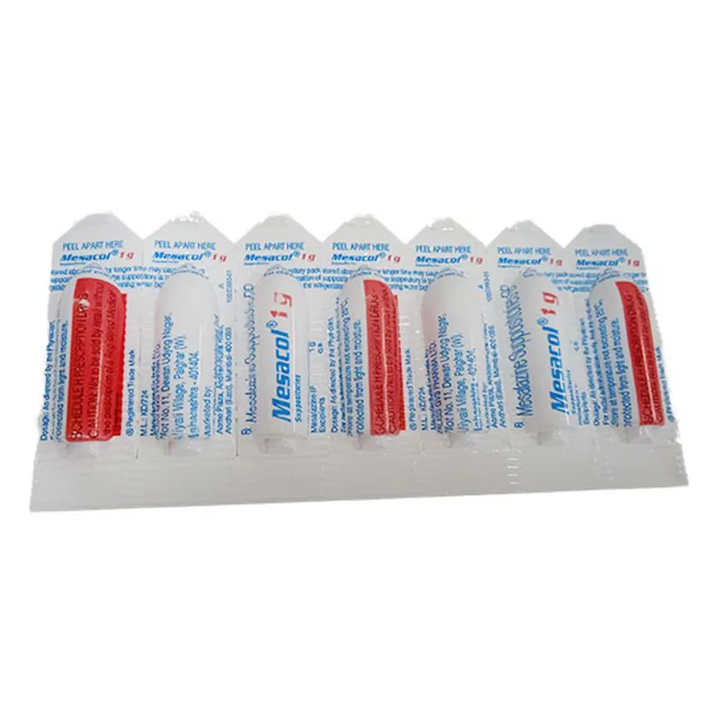 Mesacol 1000mg Suppository 7pcs - Buy Online in Bangladesh | ePharma
