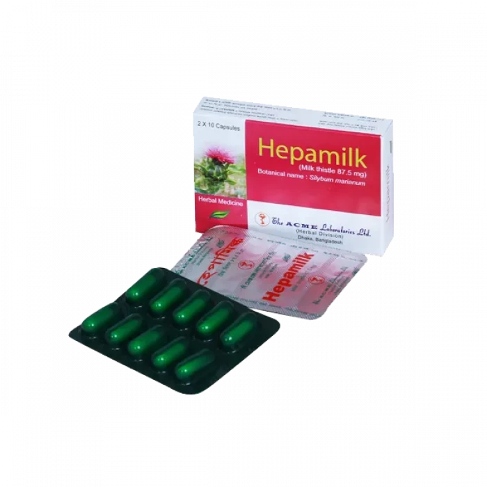 Hepamilk 87.5mg Capsule 20pcs Box
