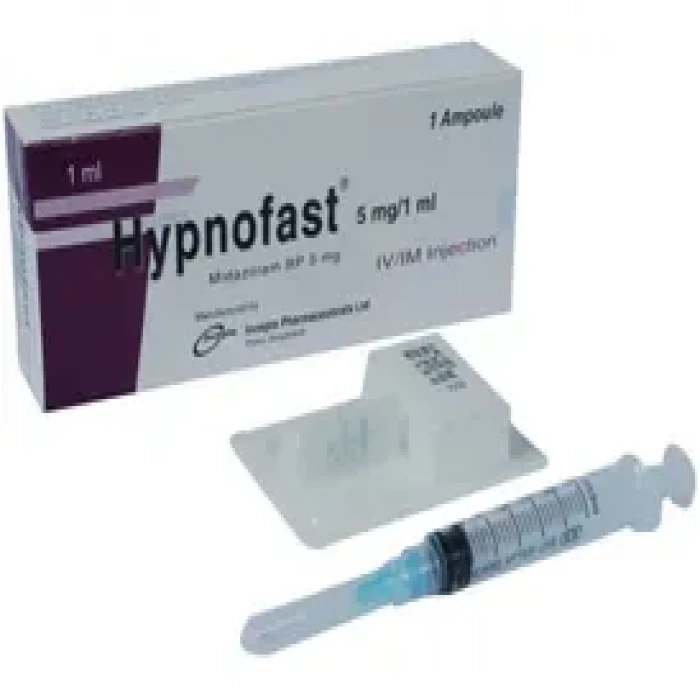 Hypnofast Injection 5mg/1ml