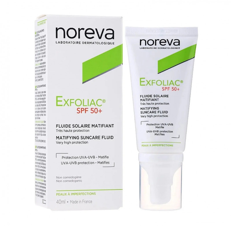 Noreva Exfoliac Matifying Suncare Fluid SPF 50+ - Buy Online in Bangladesh | ePharma
