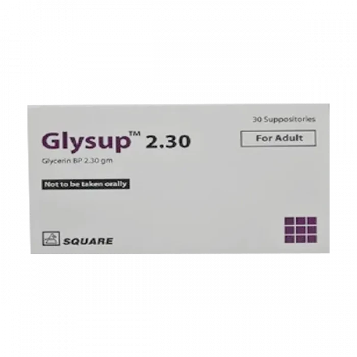 Glysup 2.30gm Suppository 5pcs