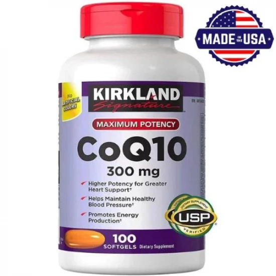 Kirkland Signature CoQ10 | 300mg | 100 Softgels