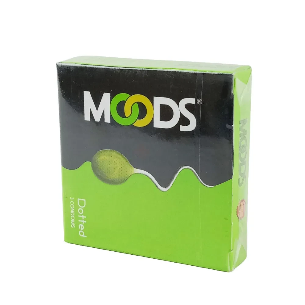 Moods Green Dotted Condom 1 Packet - Buy Online in Bangladesh | ePharma