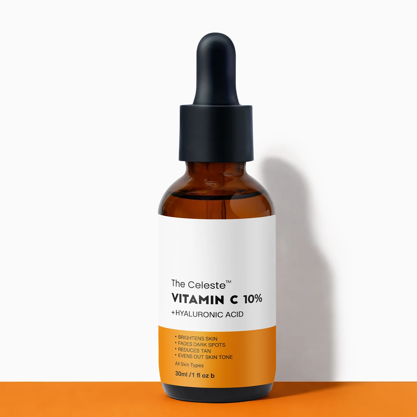 The Celeste Vitamin C 10%+Hyaluronic Acid Serum 30ml