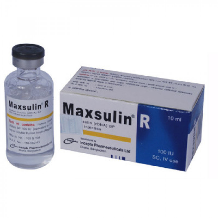 Maxsulin R 100 IU 10ml