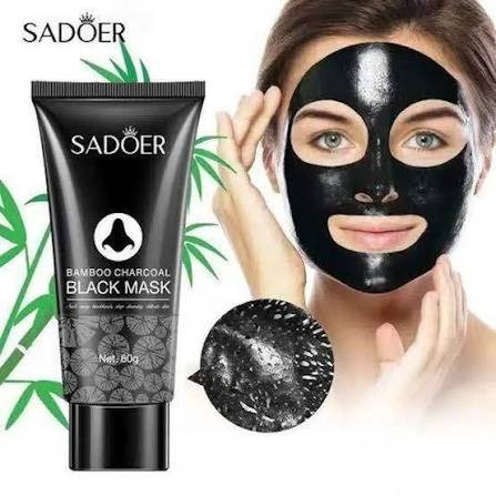 Sadoer Bamboo Charcoal Black Mask 60g - Buy Online in Bangladesh | ePharma