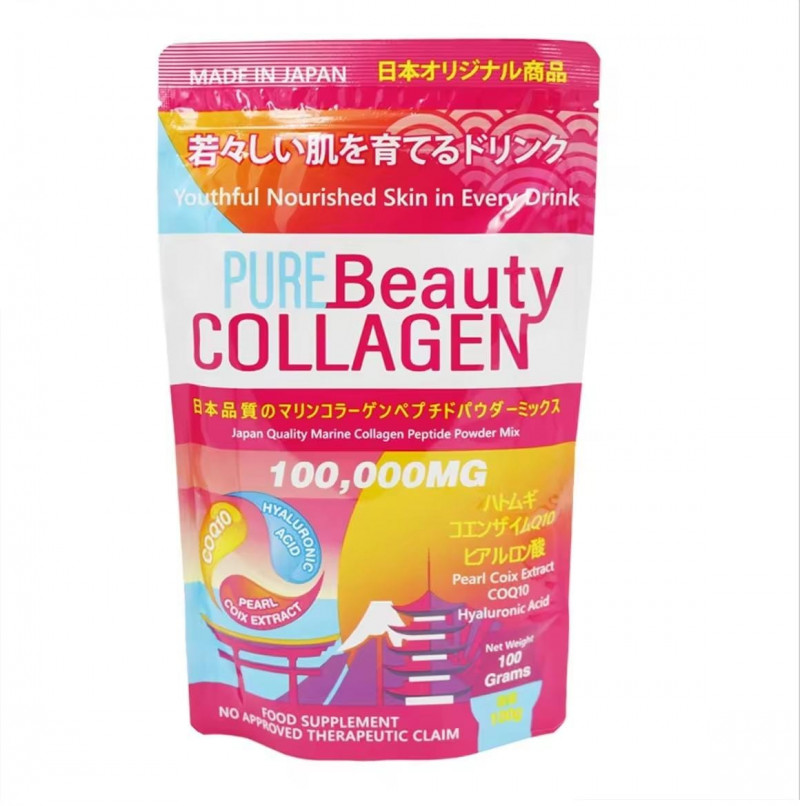 Pure Beauty Collagen Powder 100,000mg, Japan - Buy Online in Bangladesh | ePharma