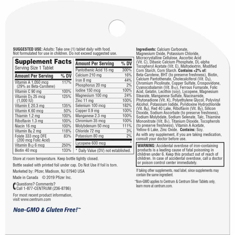 Centrum Men Multivitamins with Vitamin D3, 120 Tablets - Buy Online in Bangladesh | ePharma