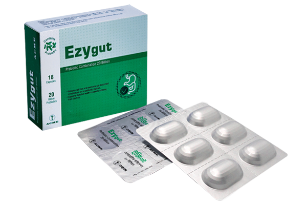 Ezygut 20 Billion Capsule 1 Strip