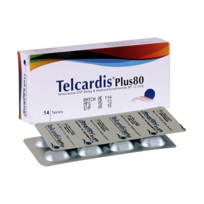 Telcardis Plus 80mg (10pcs)