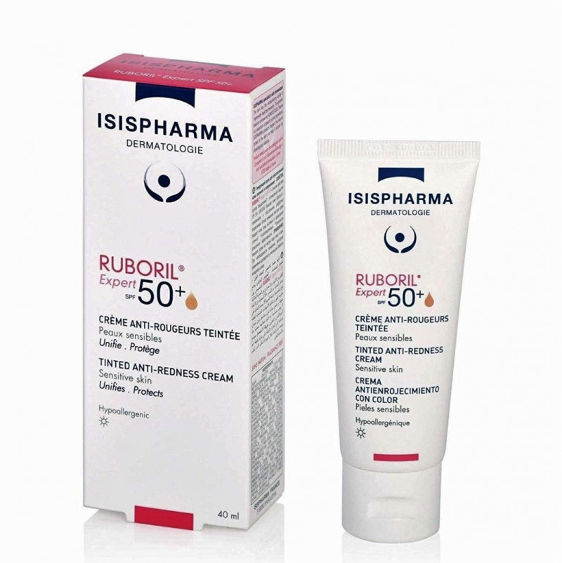 ISIS PHARMA RUBORIL EXPERT 50+ Invisible Anti-Redness Cream For Sensitive Skin 40ml - Buy Online in Bangladesh | ePharma