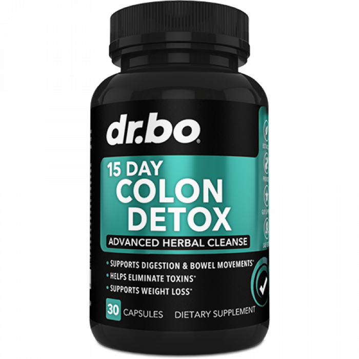 dr.bo 15 Day Colon Detox, 30 Capsules | USA