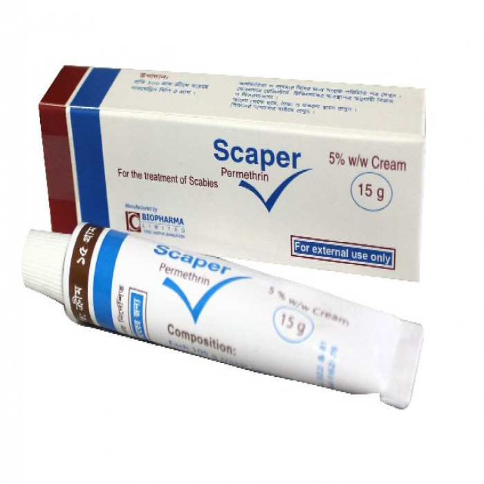 Scaper 5% Cream 30gm