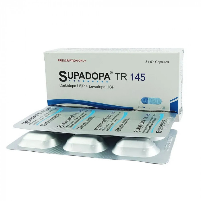 Supadopa TR 36.25mg+145mg Capsule