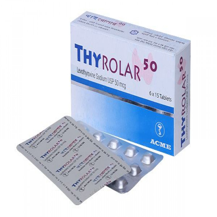 Thyrolar 50mcg Tablet 90pcs