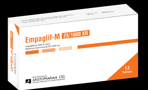 Empaglif-M 25/1000 XR Tablet