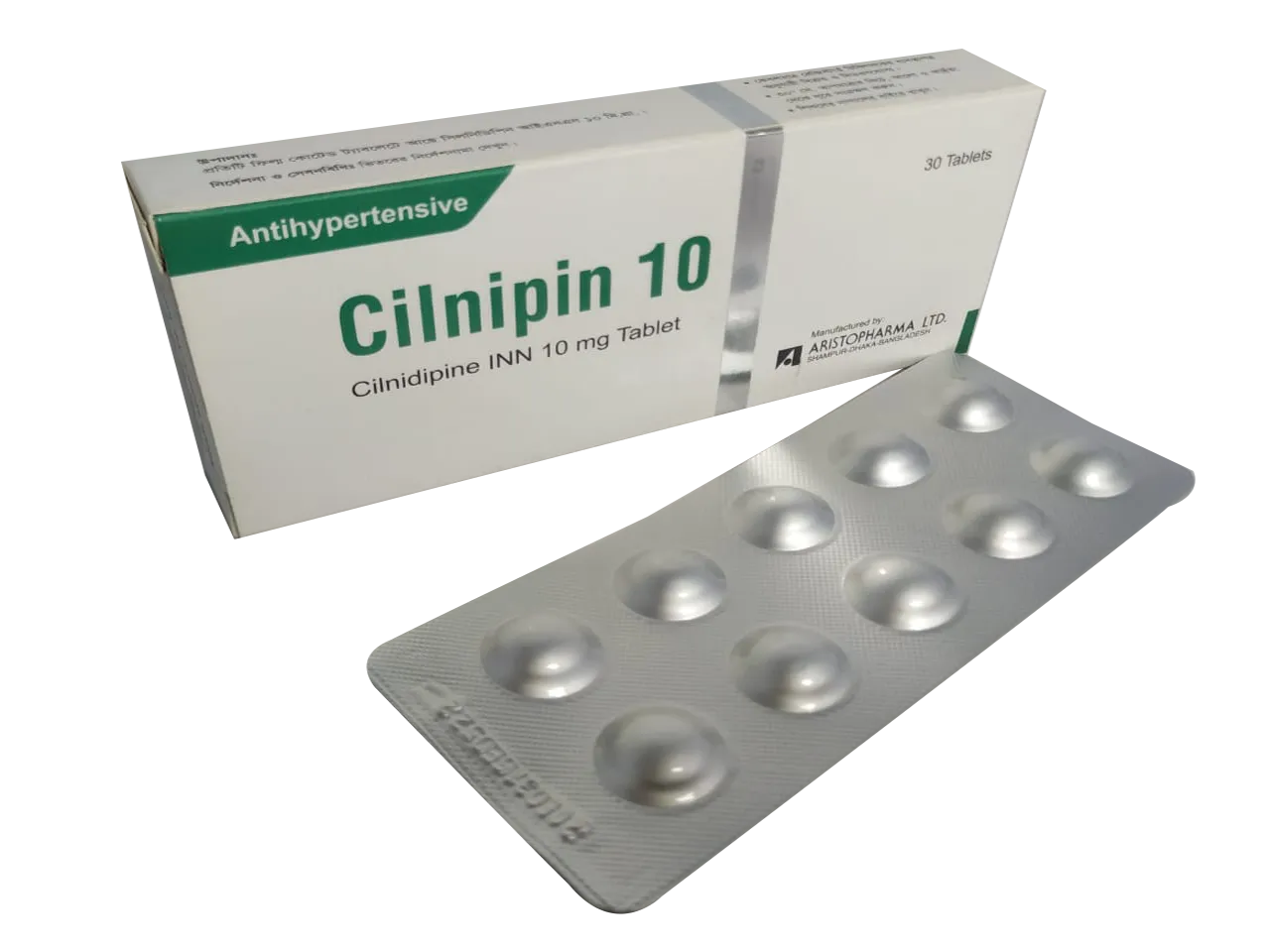 Cilnipin 10 Tablet - Buy Online in Bangladesh | ePharma