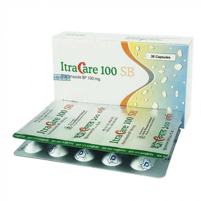 Itracare SB 100mg Capsule 1 Strip