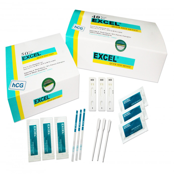 Excel Pregnancy Test Strip - Urine HCG Check