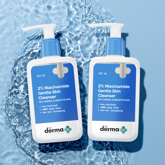 The Derma Co 2% Niacinamide Gentle Face Cleanser | 125ml