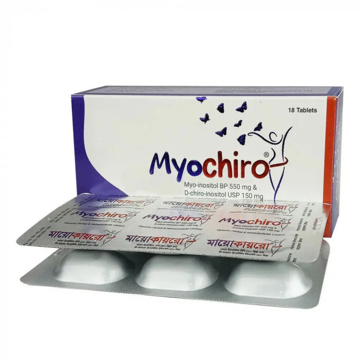 Myochiro 150mg+550mg Tablet 1 Strip