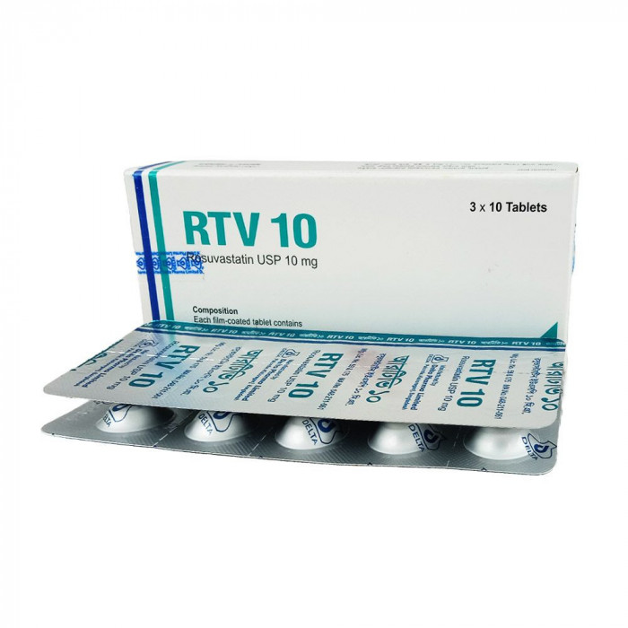 Rtv 10mg Tablet 1 Strip