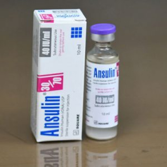 Ansulin 30/70 Vial 40IU/ml