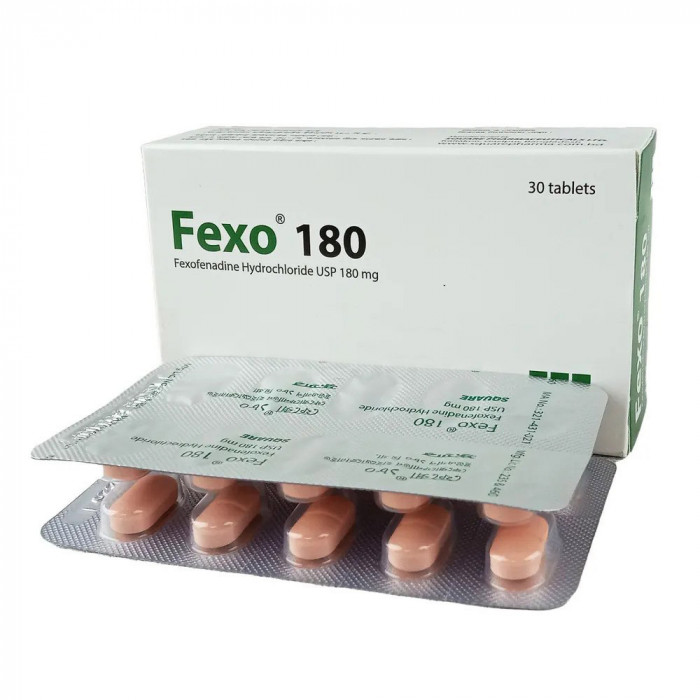 Fexo 180mg Tablet 1 Strip