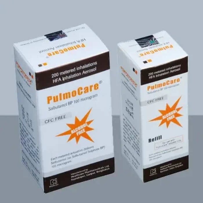 PulmoCare 100mcg Metered-Dose Inhaler (Refill)