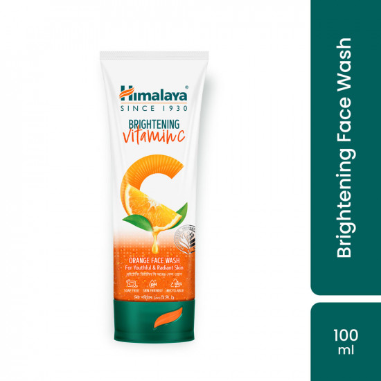 Himalaya Brightening Vitamin C Orange Face Wash 100ml