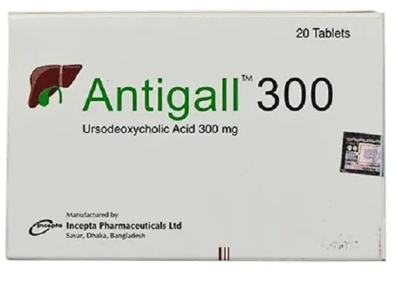 Antigall 300 Tablet 1 Strip - Buy Online in Bangladesh | ePharma