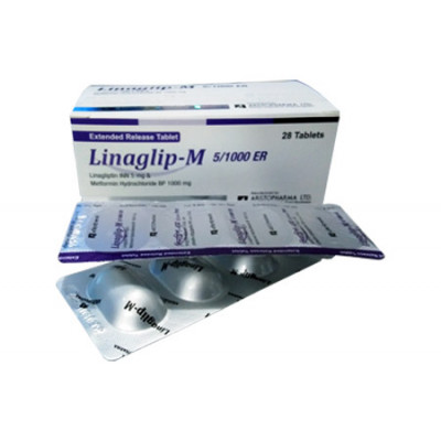 Linaglip-M 5/1000 ER Tablet (4pcs)